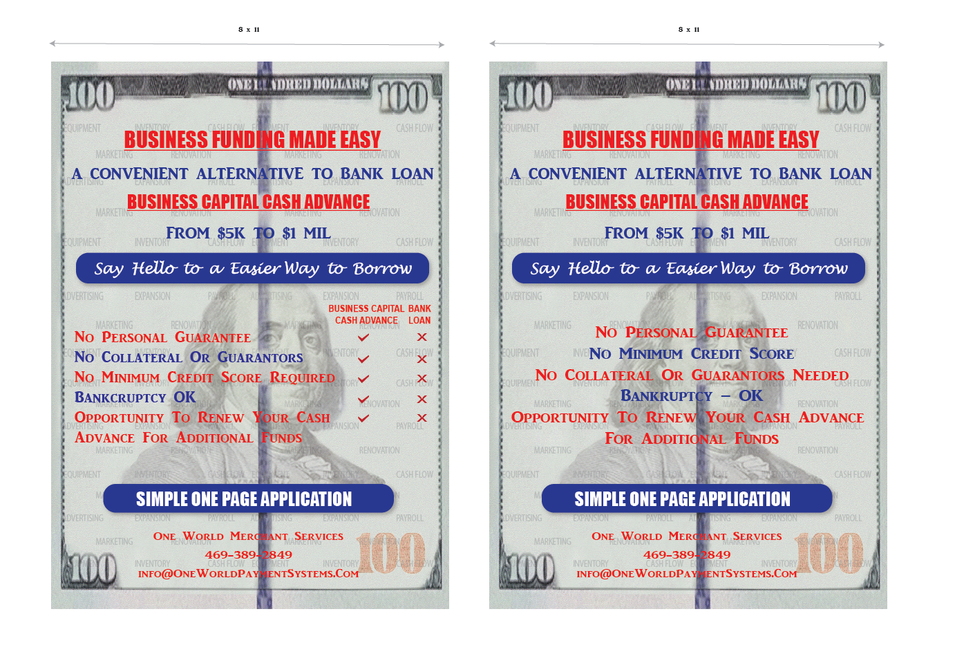Flyer Design by alex989 for OWMS | Design #22300565
