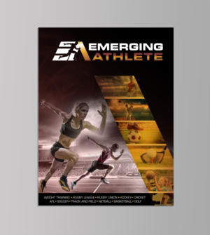 Cover page and letterhead for athlete development program | Stationery Design by chandrayaan.creative