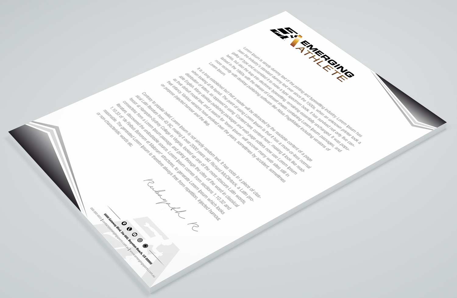 Stationery Design by Petter Goms for this project | Design #22221571