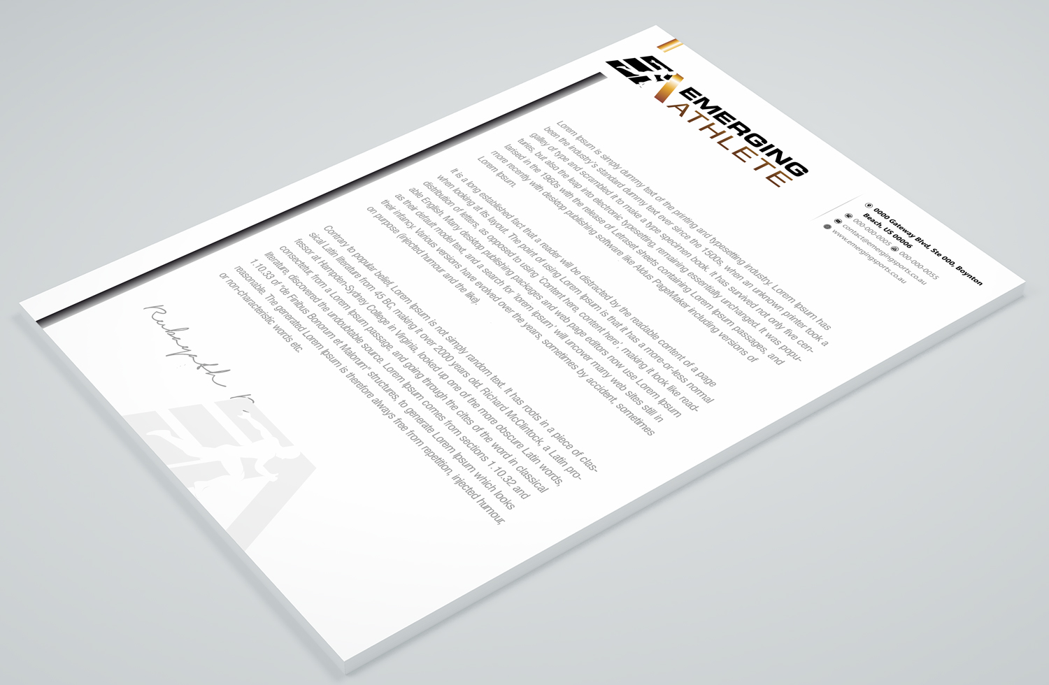 Stationery Design by Petter Goms for this project | Design #22222460