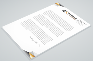 Stationery Design by Petter Goms for this project | Design: #22223939