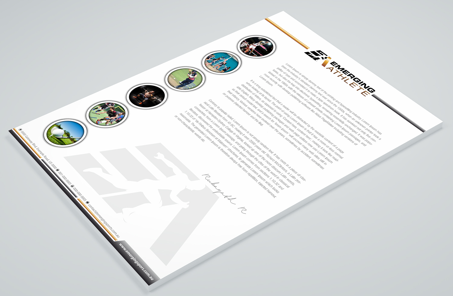 Stationery Design by Petter Goms for this project | Design #22224630