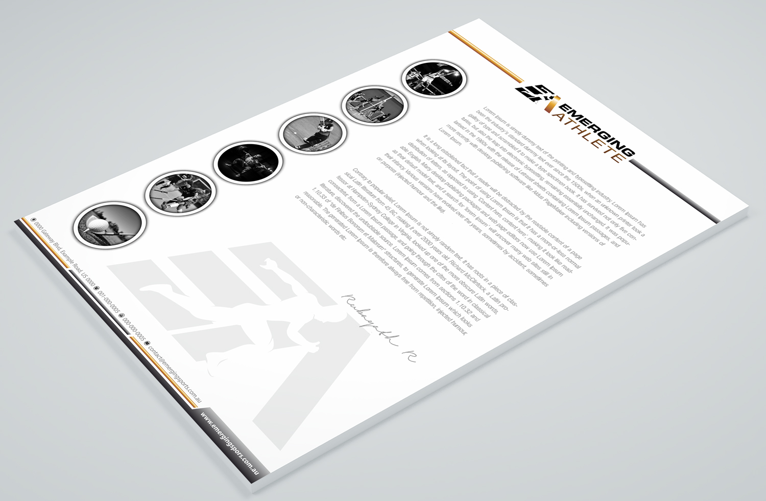 Stationery Design by Petter Goms for this project | Design #22224670