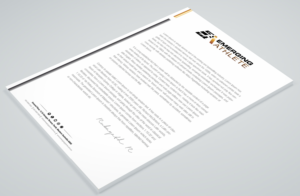 Stationery Design by Petter Goms for this project | Design: #22235373