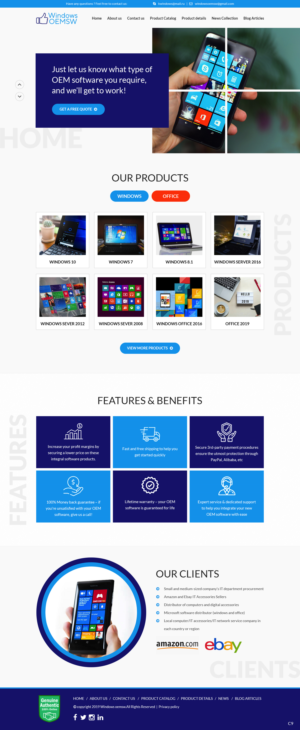 Web Design by pb for this project | Design #22226742