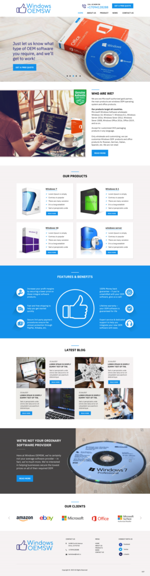 Web Design by pb for this project | Design: #22226761