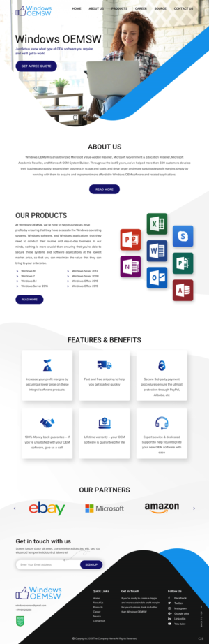 Web Design by pb for this project | Design: #22228278