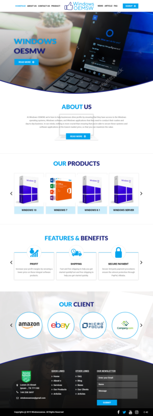 Web Design by pb for this project | Design: #22233582