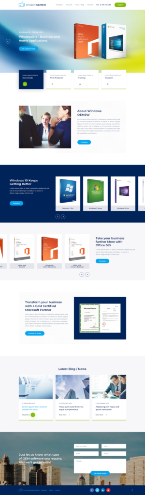 website redesign(PSD layout only) | Web Design by Ved Web Services