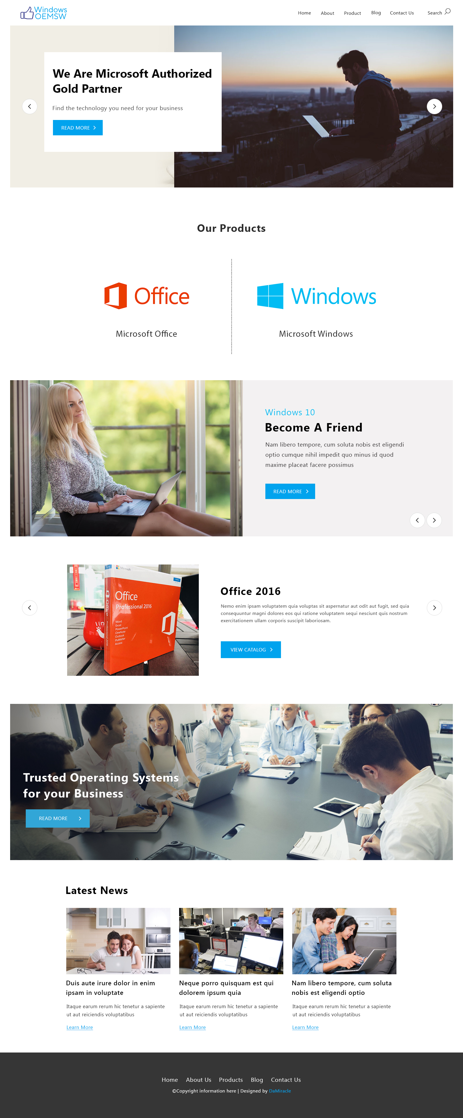 Web Design by Da Miracle for this project | Design #22251503