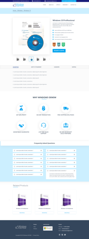 Web Design by Dylan Cookie for this project | Design: #22347056