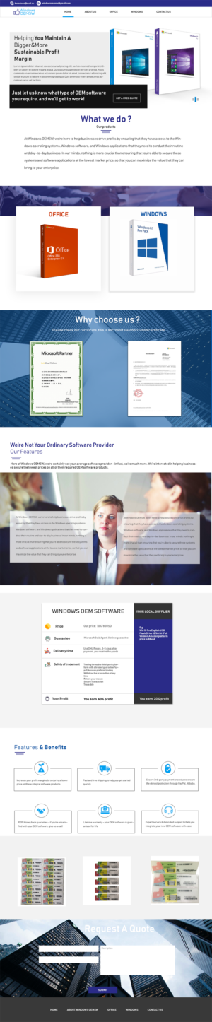 Web Design by jaskaran singh 3 for this project | Design: #22280493