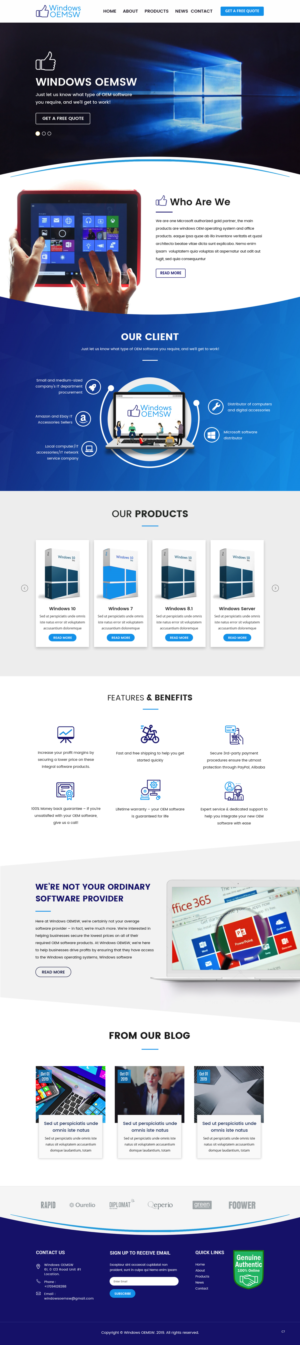 Web Design by pb for this project | Design: #22226728