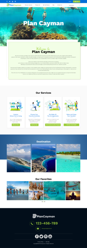Web Design by sai.designer87 for this project | Design #22225318