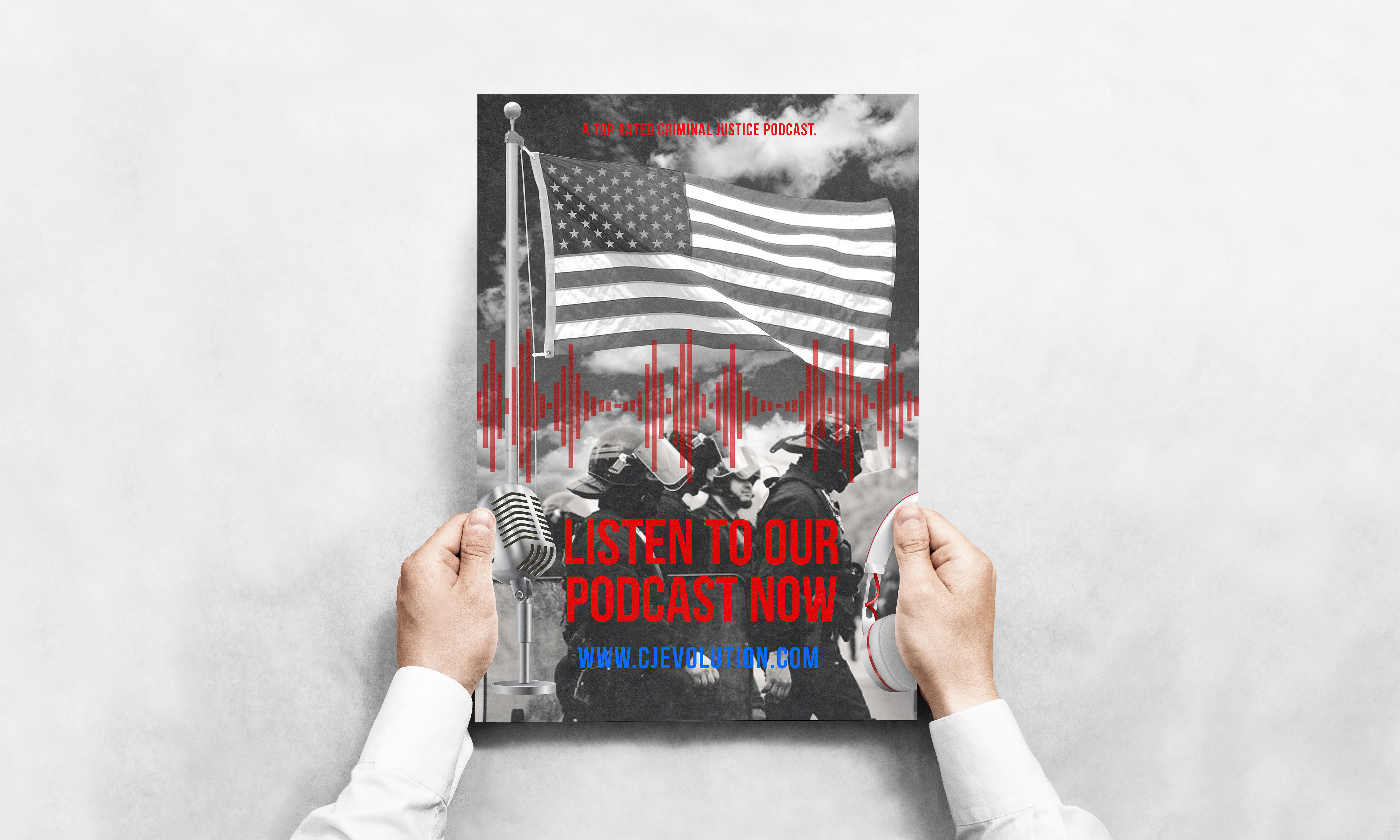 Poster Design by Claireative for CJEvolution PODCAST | Design #22233249