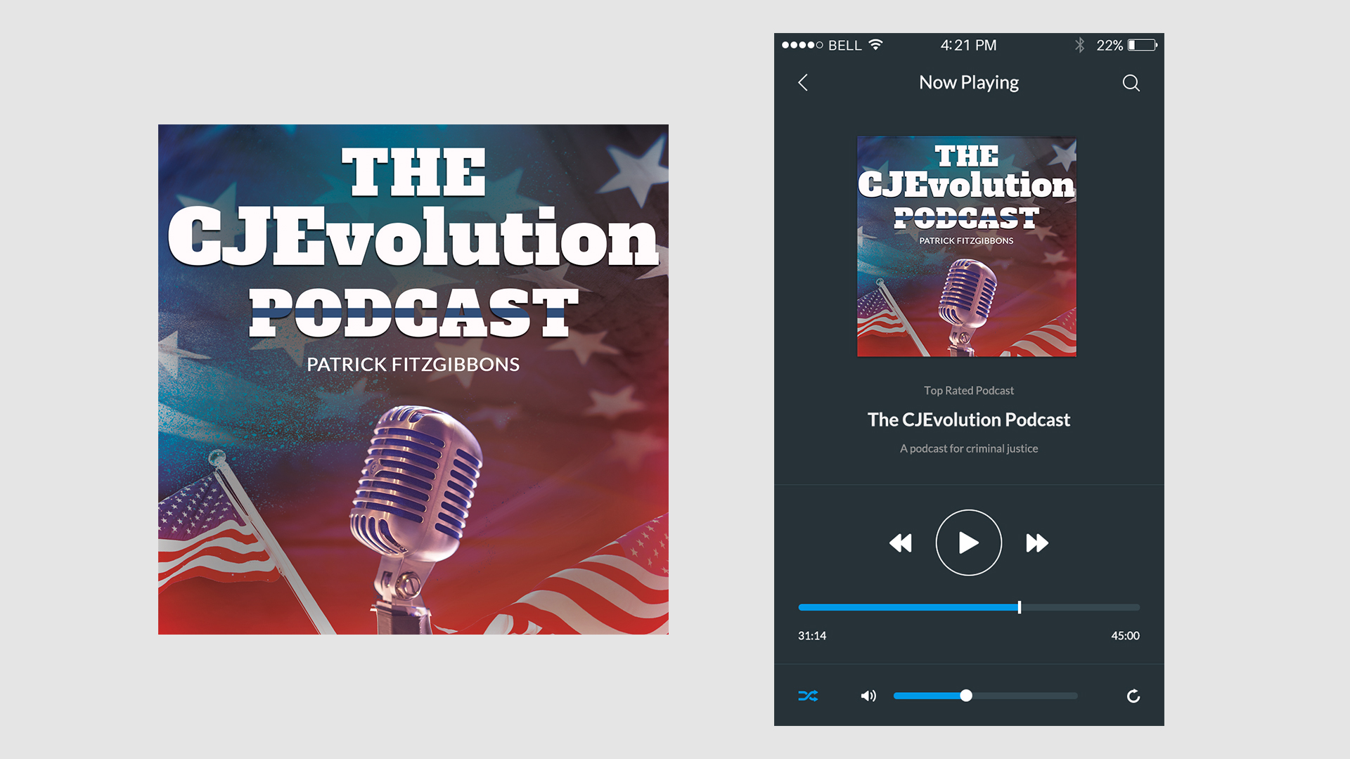 Poster-Design von Creative Chamber für CJEvolution PODCAST | Design #22230094