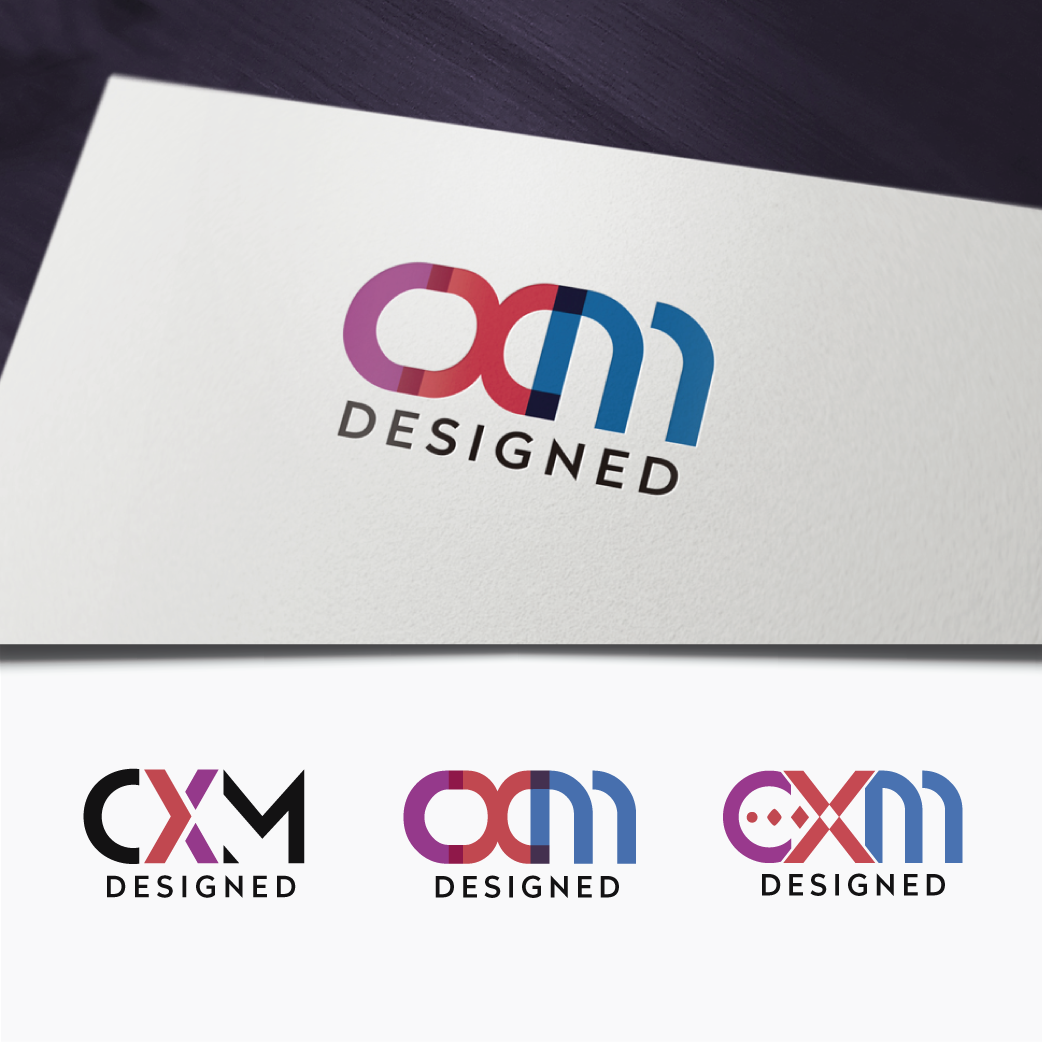 Diseño de Logo por WooW Designs para CXM DESIGNED | Diseño #22234793