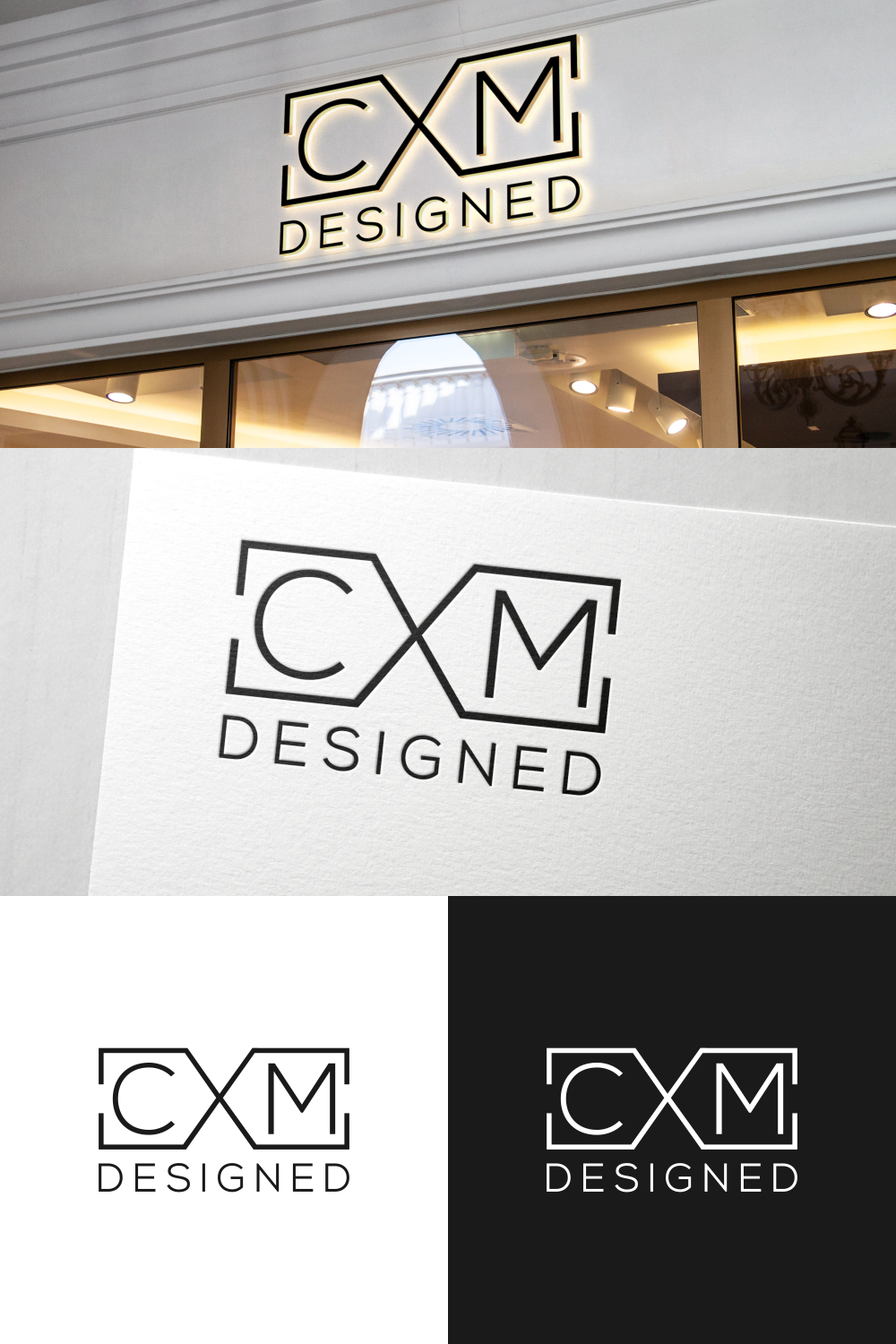 Logo Design by laba tiada henti for CXM DESIGNED | Design #22229777
