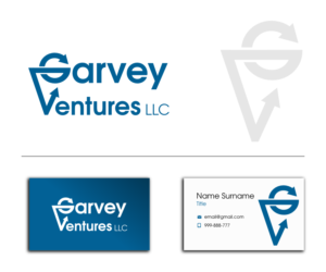 Garvey Ventures LLC  business cards and logo | Graphic Design by design.bb