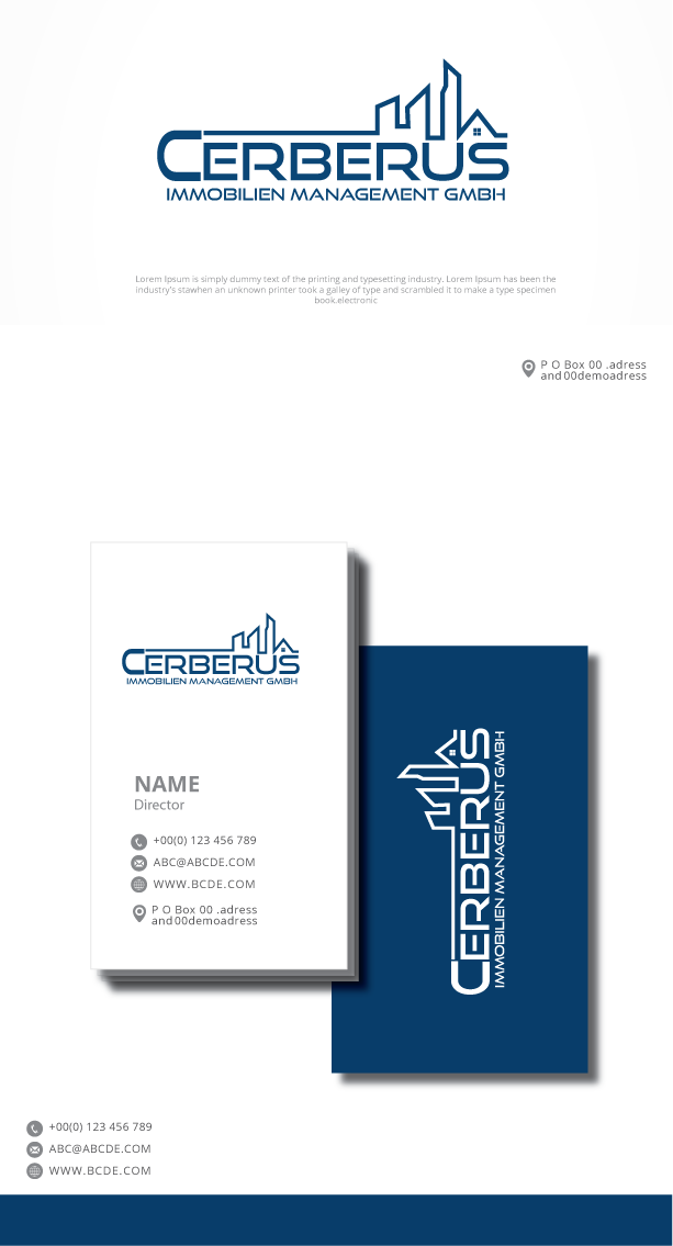Logo Design by graphicevolution for Cerberus Immobilien Management GmbH  | Design #22224412