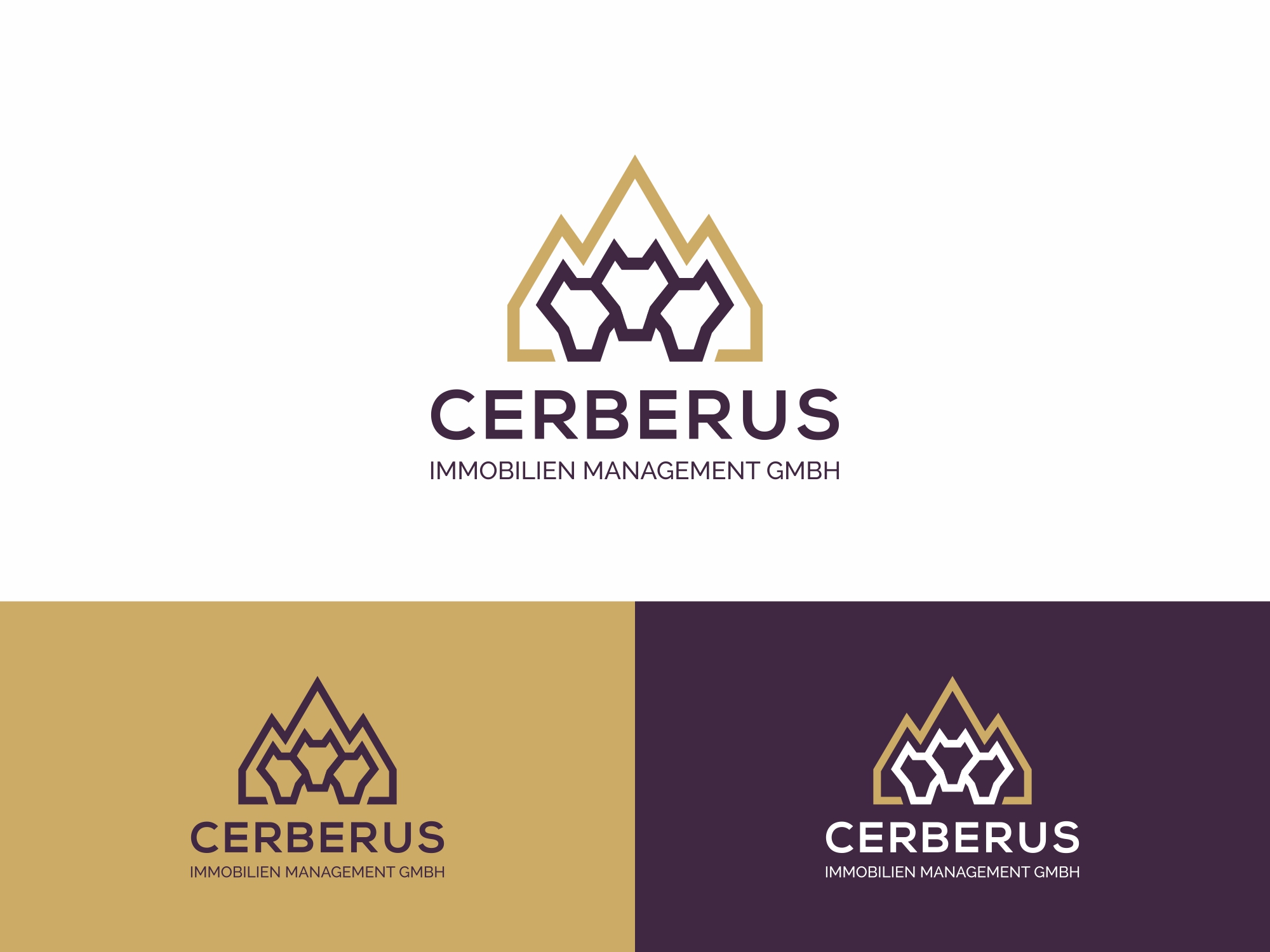 Logo Design by Vinchi for Cerberus Immobilien Management GmbH  | Design #22253416