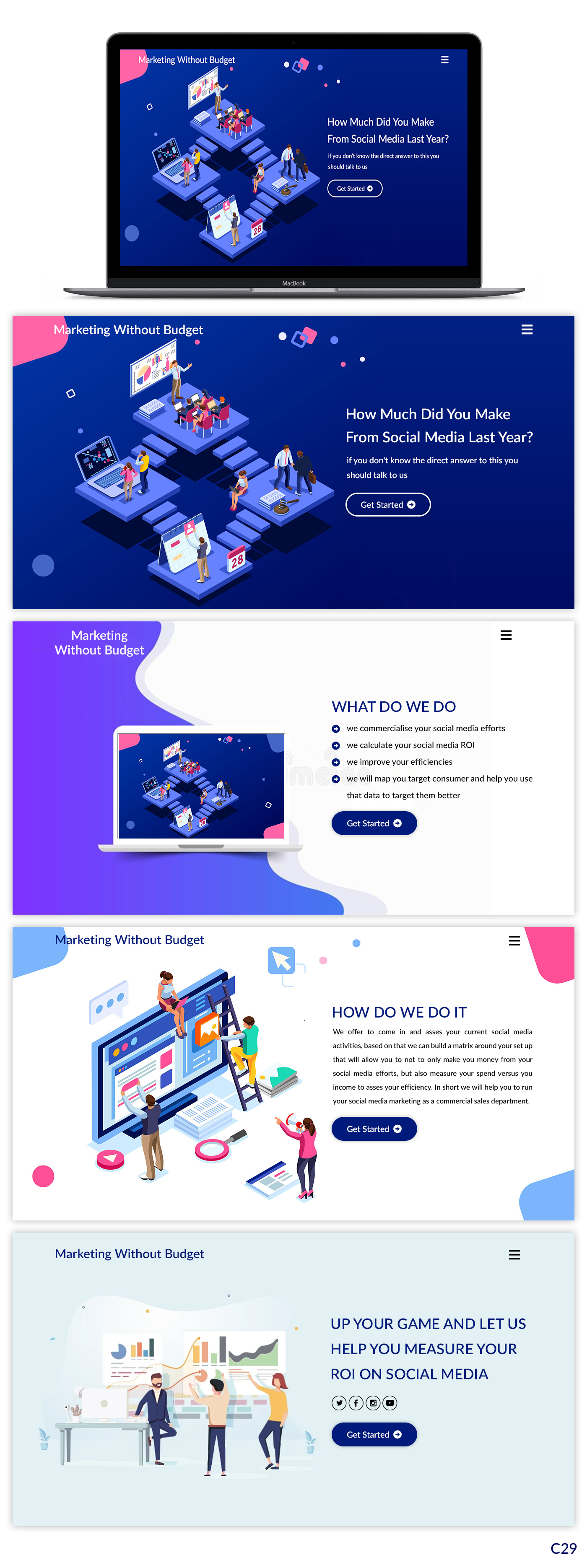 Web Design by pb for this project | Design #22233484
