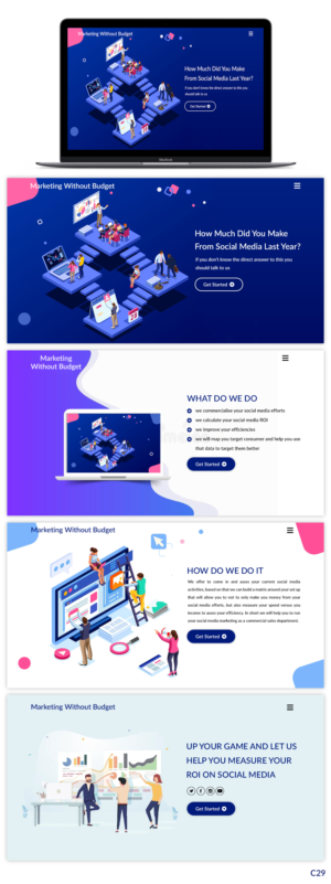 Web Design by pb for this project | Design: #22233484
