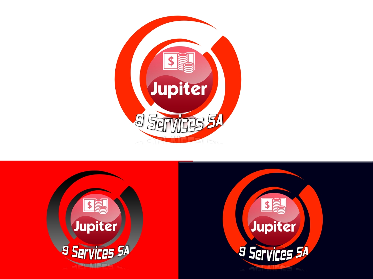 Logo Design by shafrazmohamed106 for Jupiter 9 Services SA | Design #22279148