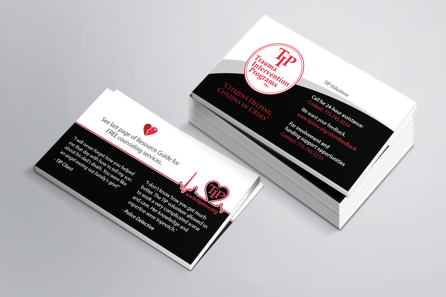 Business Card Design by MDesign for TIP of Northern Nevada, Inc. | Design #22232807
