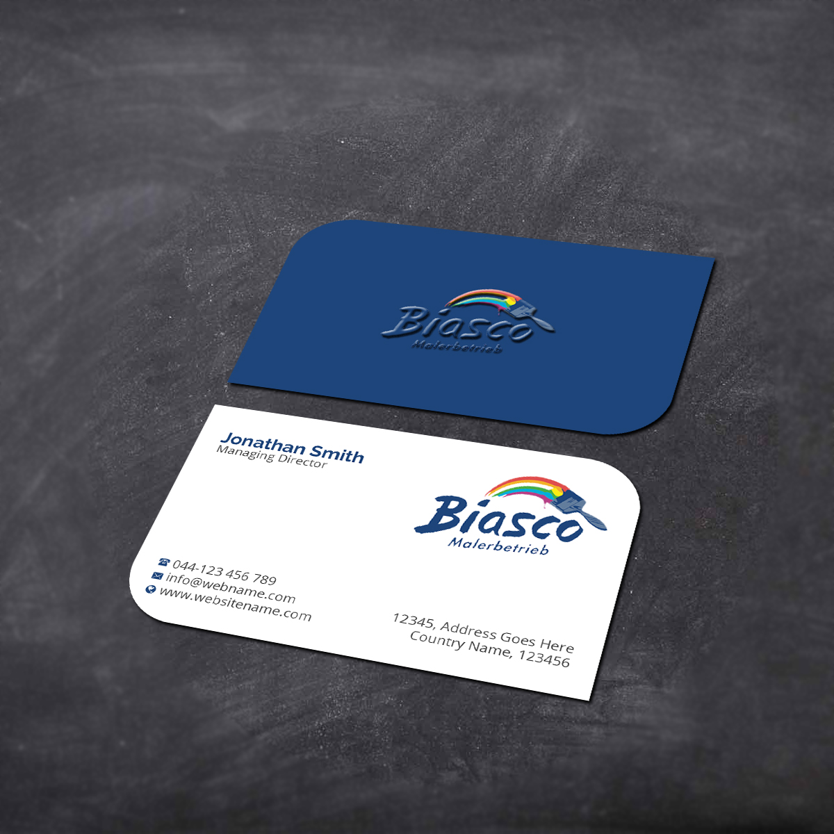 Business Card Design by Creations Box 2015 for this project | Design #22233889