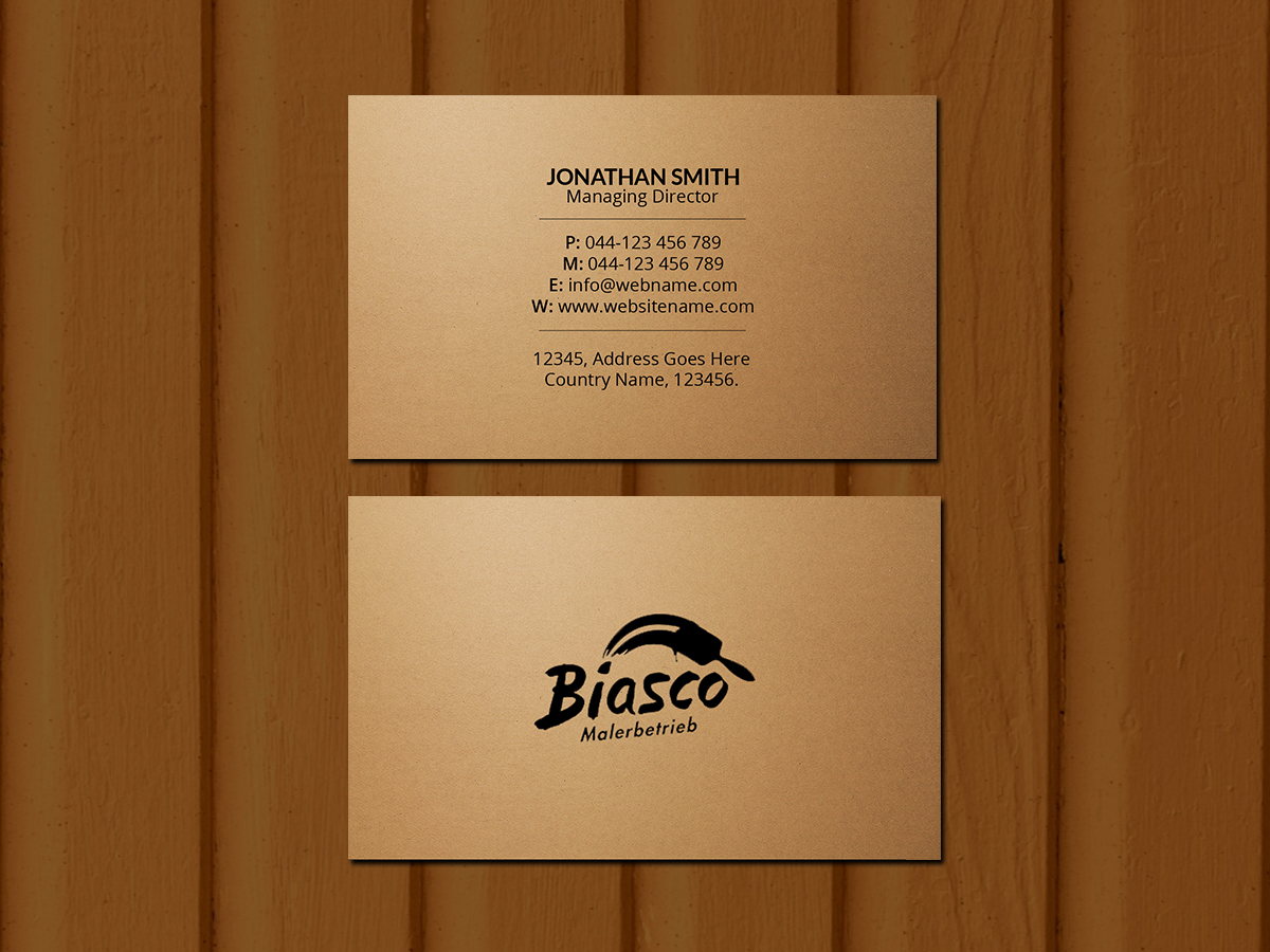 Visitenkarten-Design von Creations Box 2015 für dieses Projekt | Design #22233933