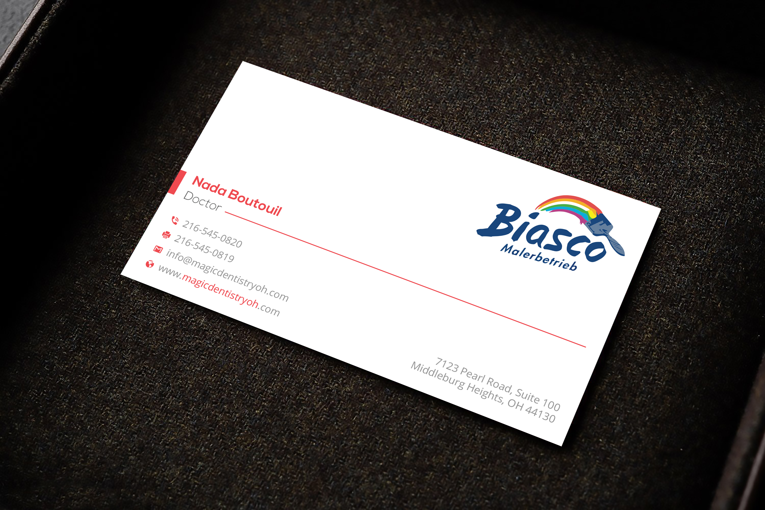 Visitenkarten-Design von Uttom 2 für dieses Projekt | Design #22230922