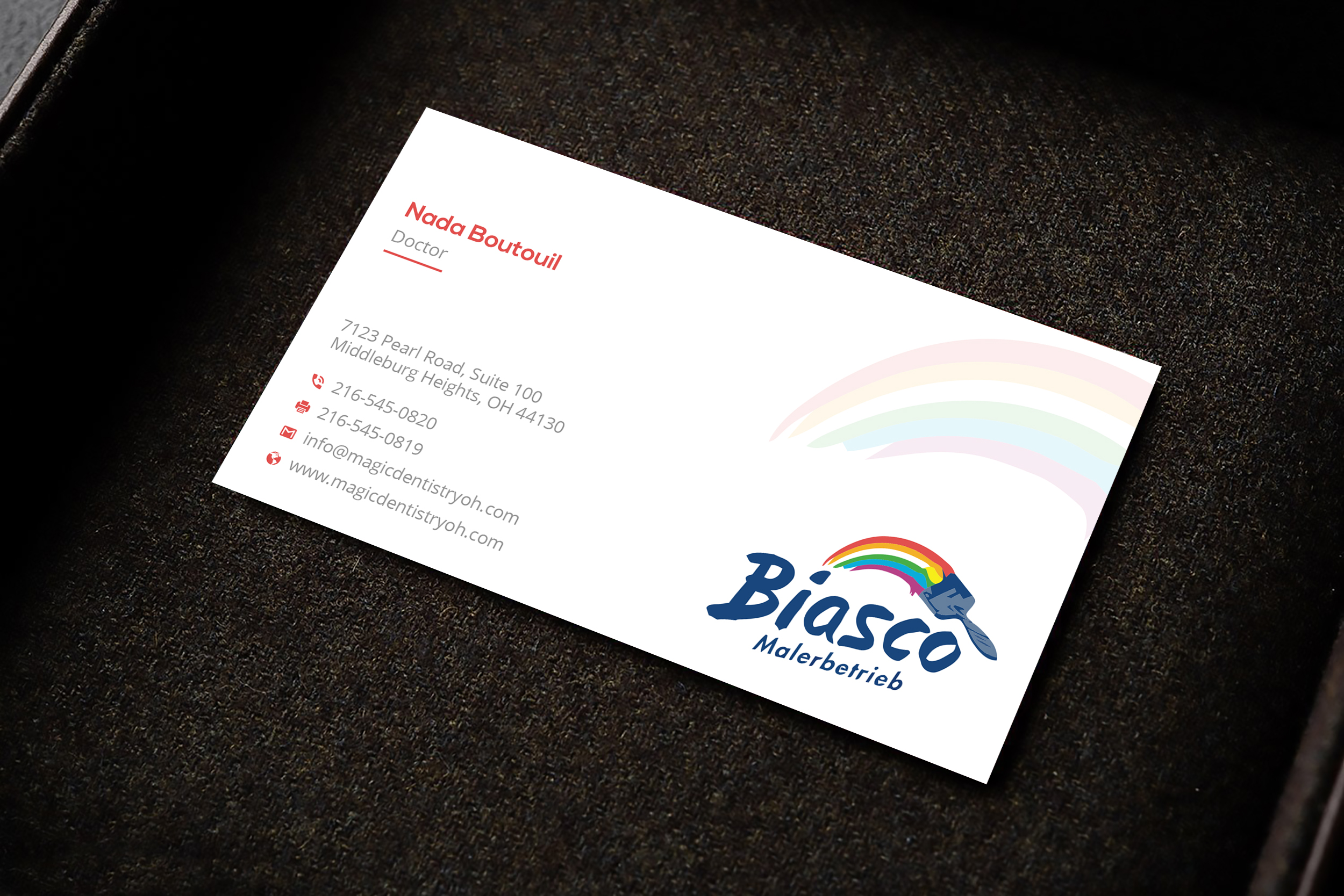 Visitenkarten-Design von Uttom 2 für dieses Projekt | Design #22230939