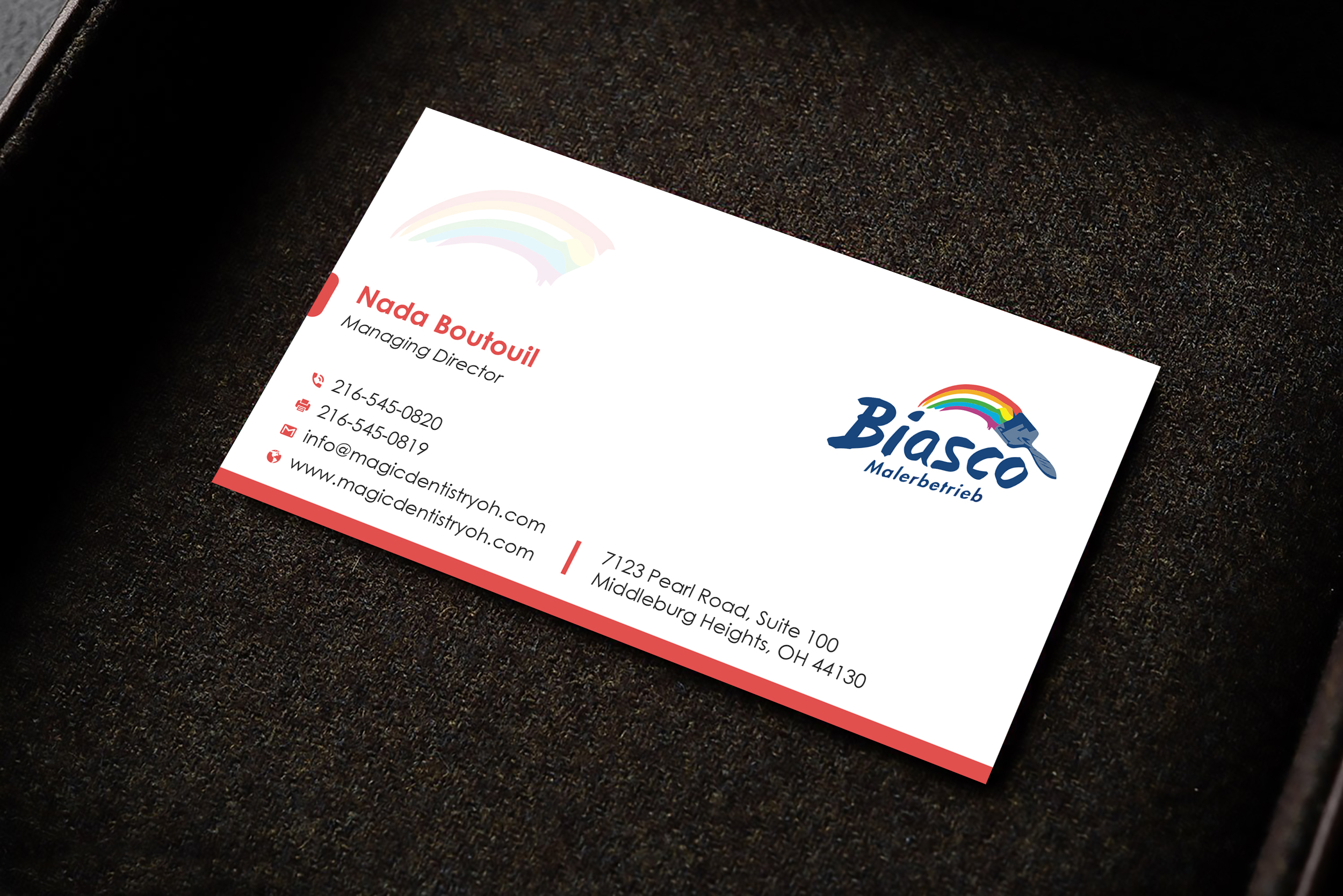 Visitenkarten-Design von Uttom 2 für dieses Projekt | Design #22230954