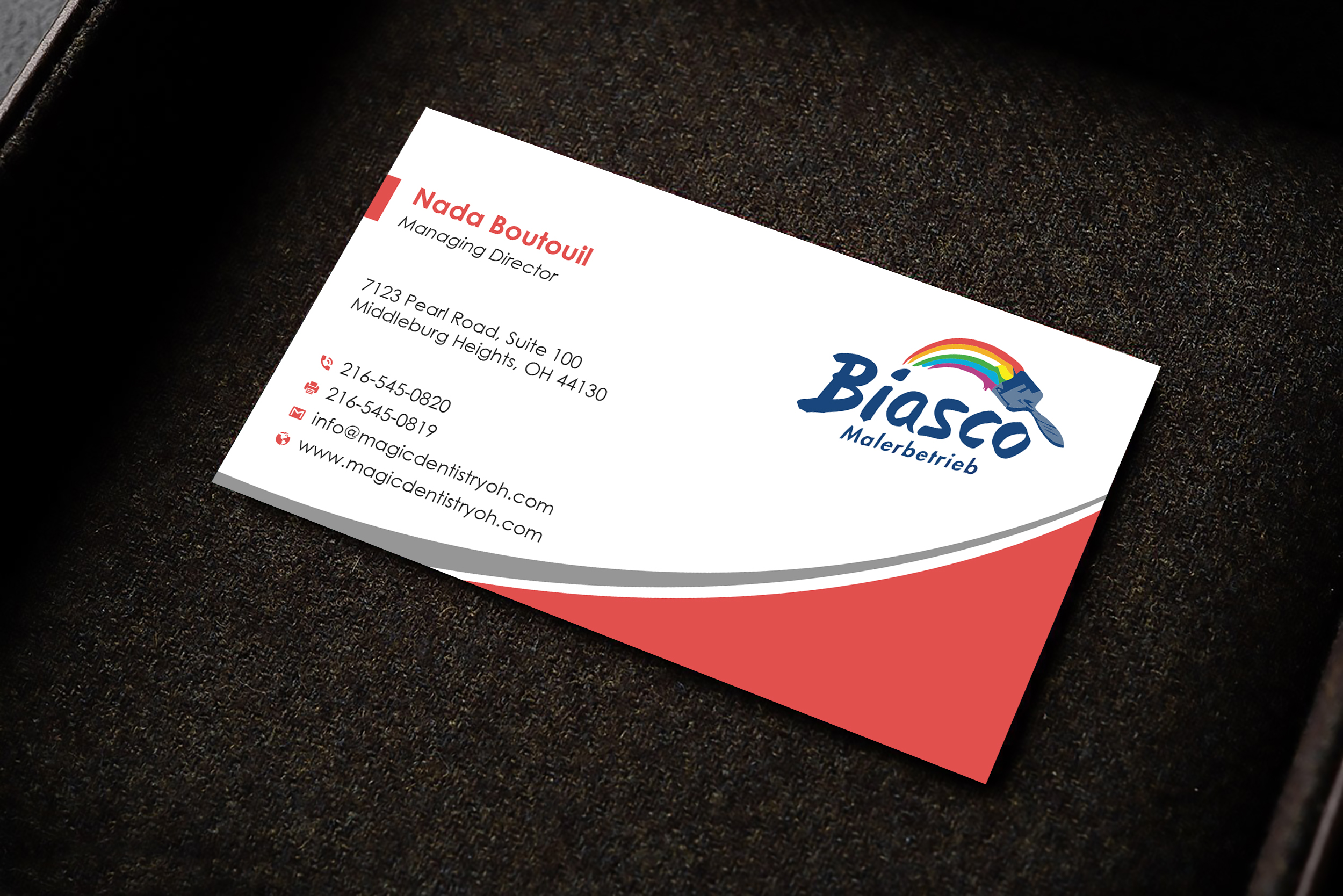 Visitenkarten-Design von Uttom 2 für dieses Projekt | Design #22234766