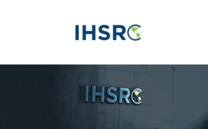 "IHSRC".  Could also read International Health System Research Collaborative but think this is too wordy most likely. | Logo Design by MT