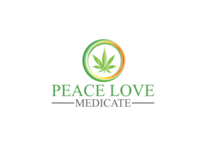 Peace Love Medicate.  More emphasis on the medicate part. | Logo-Design von Aliqa Design