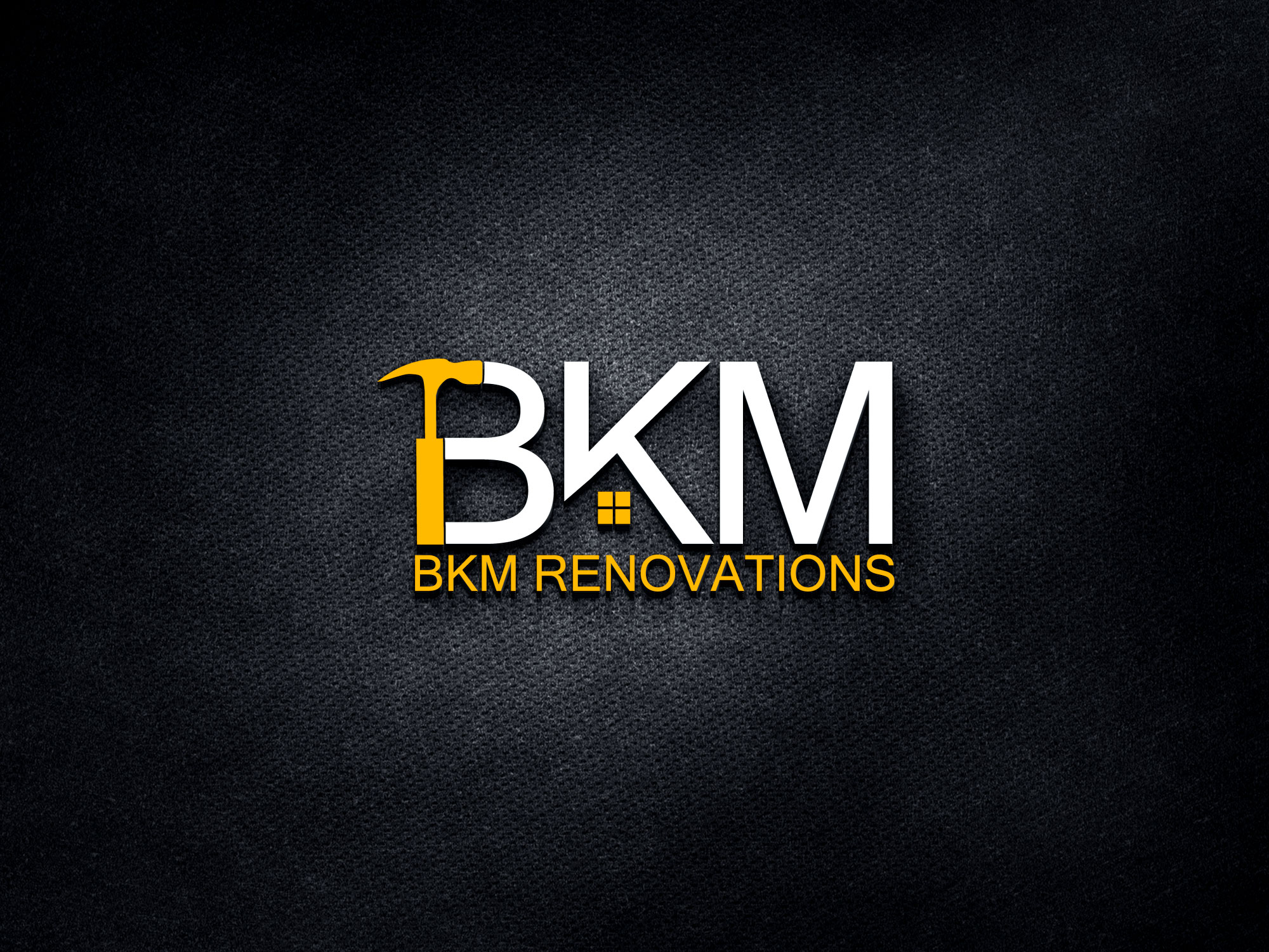Logo Design by Fahad for BKM RENOVATIONS  | Design #22230076