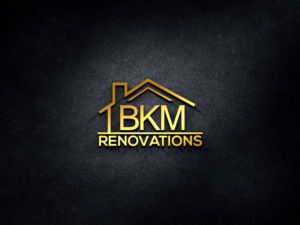 Diseño de Logo por Fahad para BKM RENOVATIONS  | Diseño: #22230078