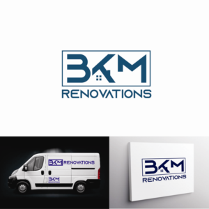 Diseño de Logo por debdesign para BKM RENOVATIONS  | Diseño: #22231599