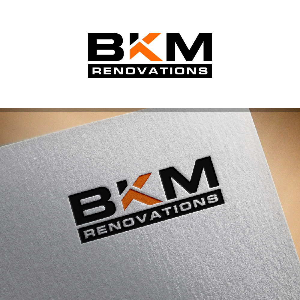 Logo Design by sushsharma99 for BKM RENOVATIONS  | Design #22230963