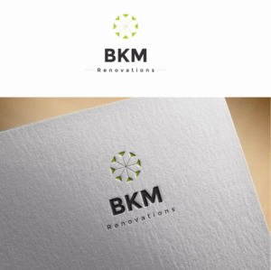 Diseño de Logo por Maxo-Biz para BKM RENOVATIONS  | Diseño: #22232041