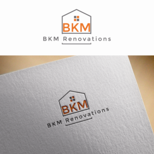 Diseño de Logo por Maxo-Biz para BKM RENOVATIONS  | Diseño: #22232045