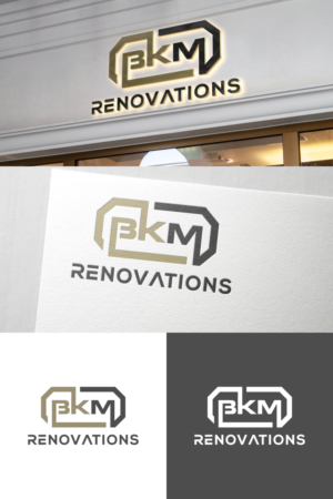BKM Renovations  | Logo Design by laba tiada henti