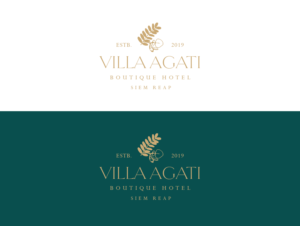 Villa Agati | Logo Design by wonderland