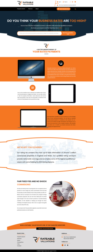 Landing Page Design by SAI DESIGNS