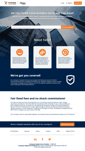 Landing Page Design by Daniel -M