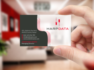 Business Card Design by Creations Box 2015 for HarpData | Design: #22237141