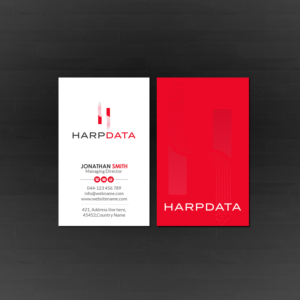 Business Card Design by Creations Box 2015 for HarpData | Design: #22237143
