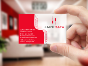 Business Card Design by Creations Box 2015 for HarpData | Design: #22237144